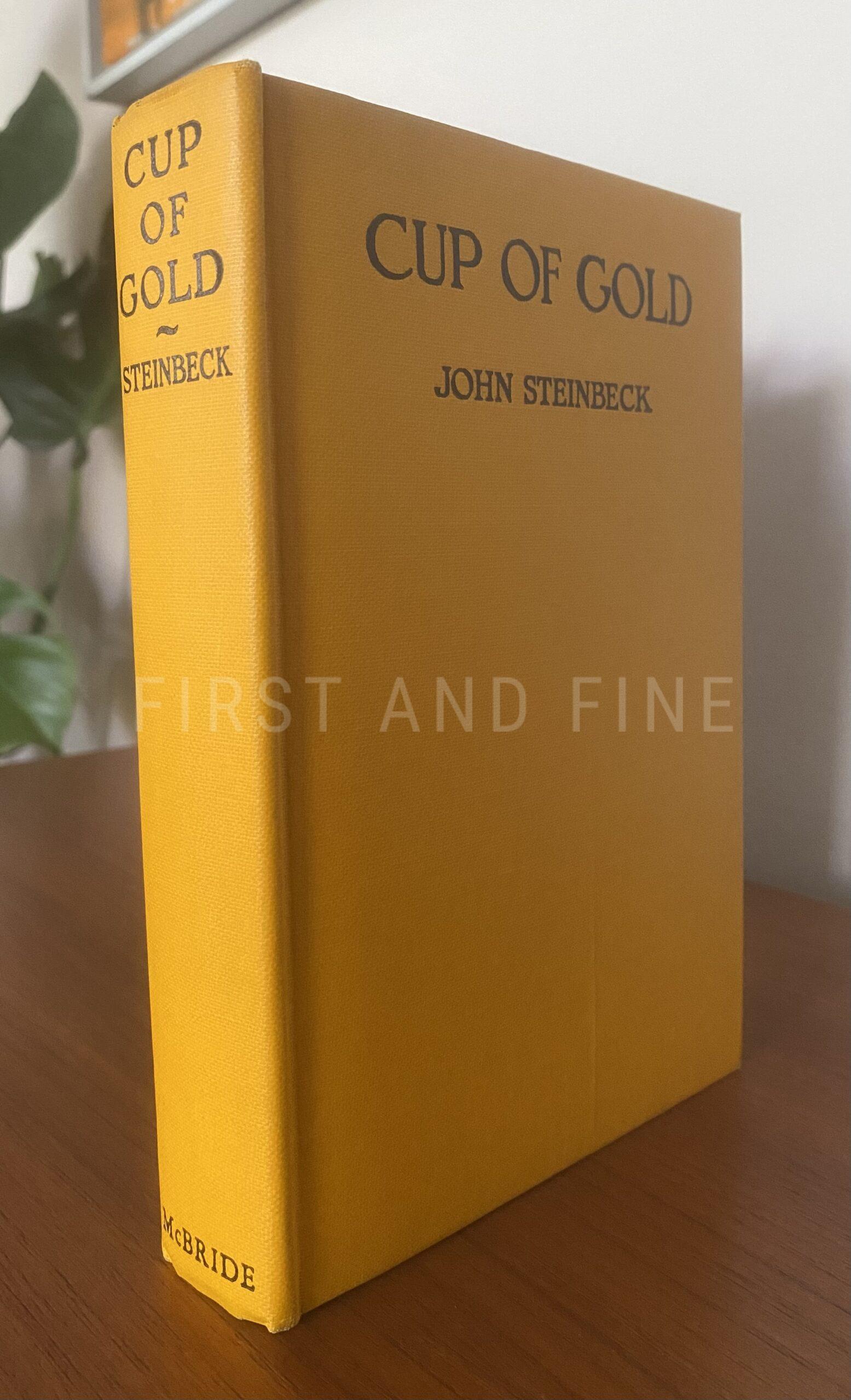 Steinbeck, John (1929) 'Cup of Gold', US signed first edition - association copy inscribed to the parents - Image 5