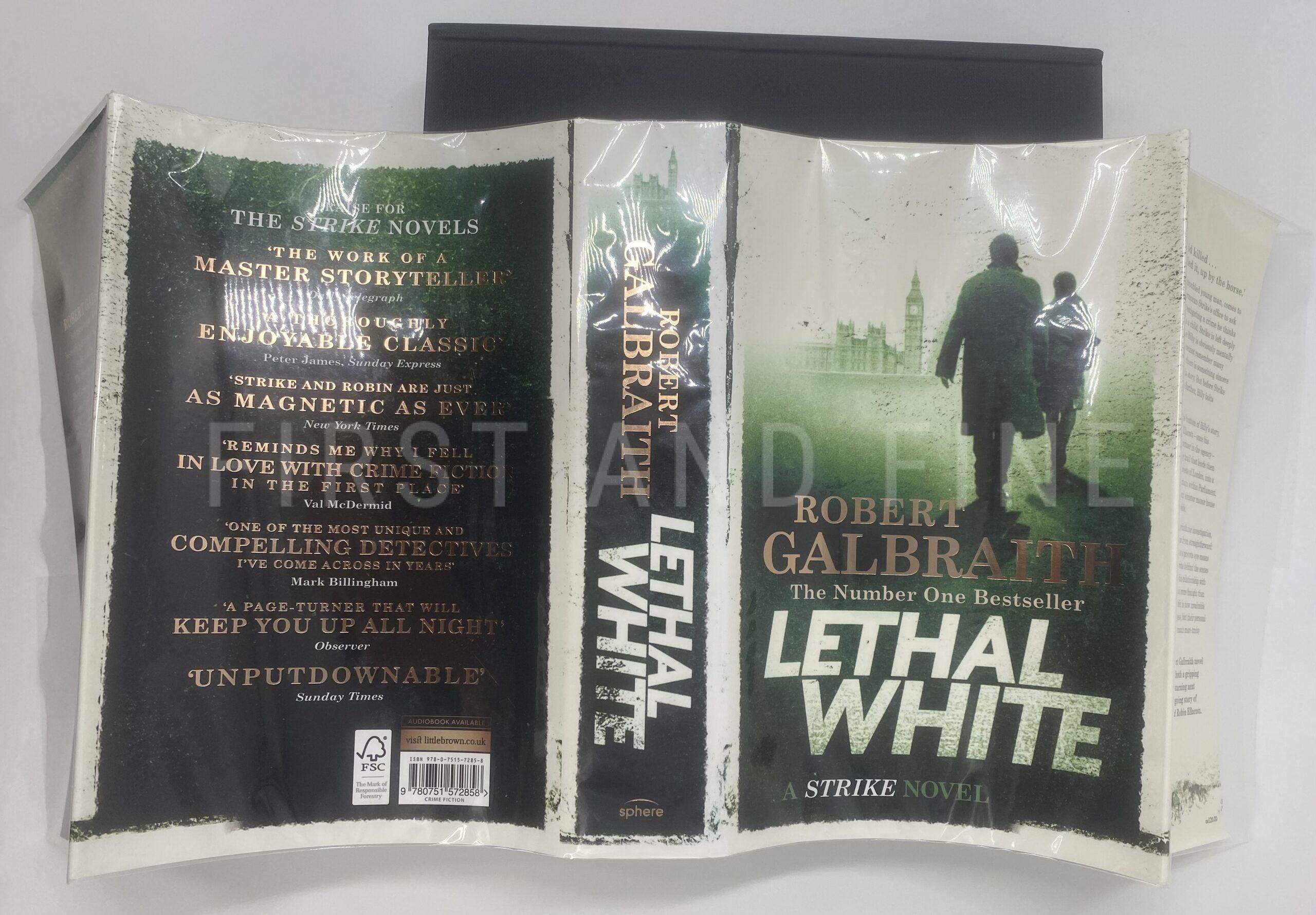 Galbraith, Robert; aka Rowling, J.K. (2018) 'Lethal White' - Cormoran Strike 4, UK signed first edition - Image 10