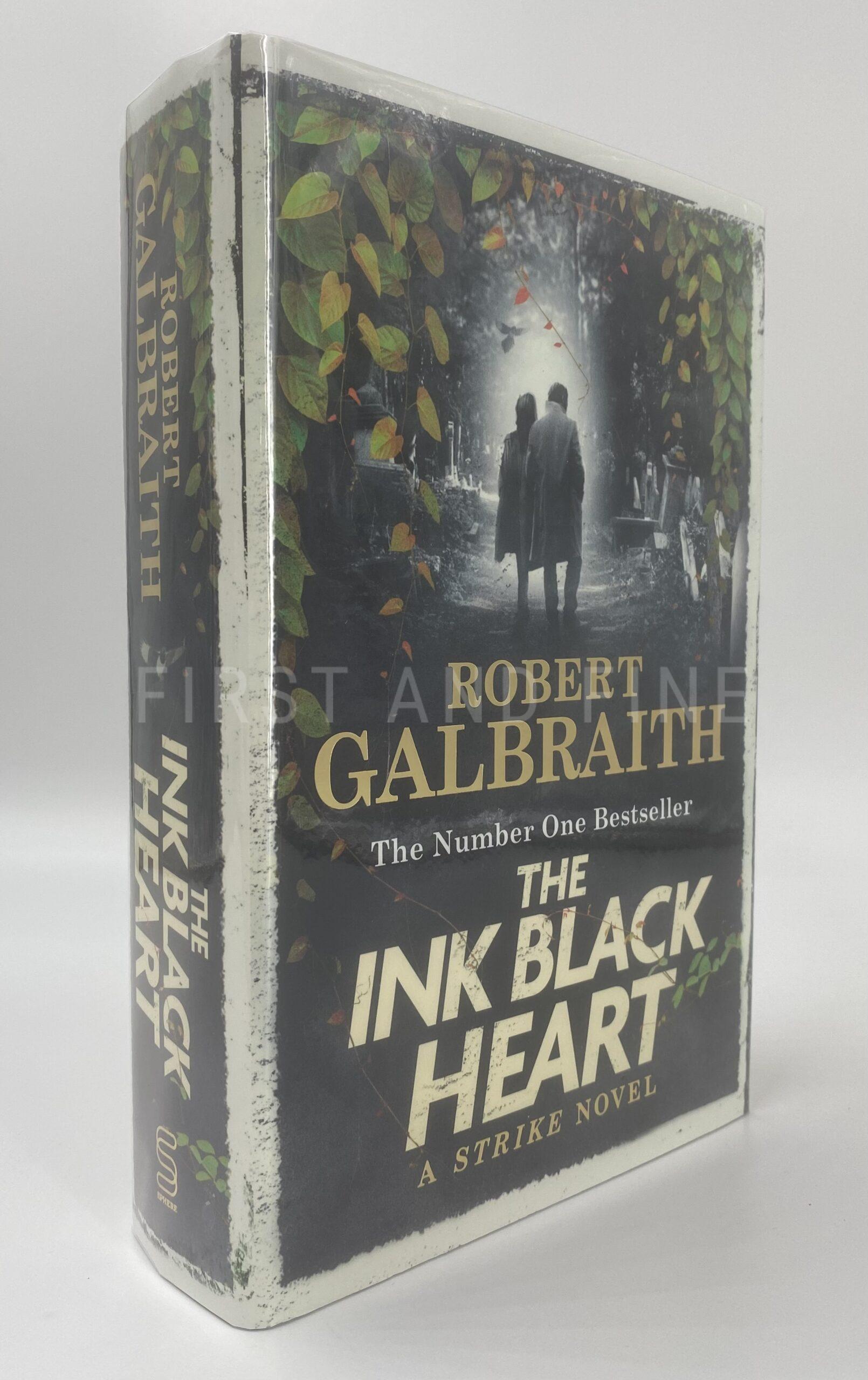 Galbraith, Robert; aka Rowling, J.K. (2022) 'The Ink Black Heart' Cormoran Strike 6, UK signed first edition