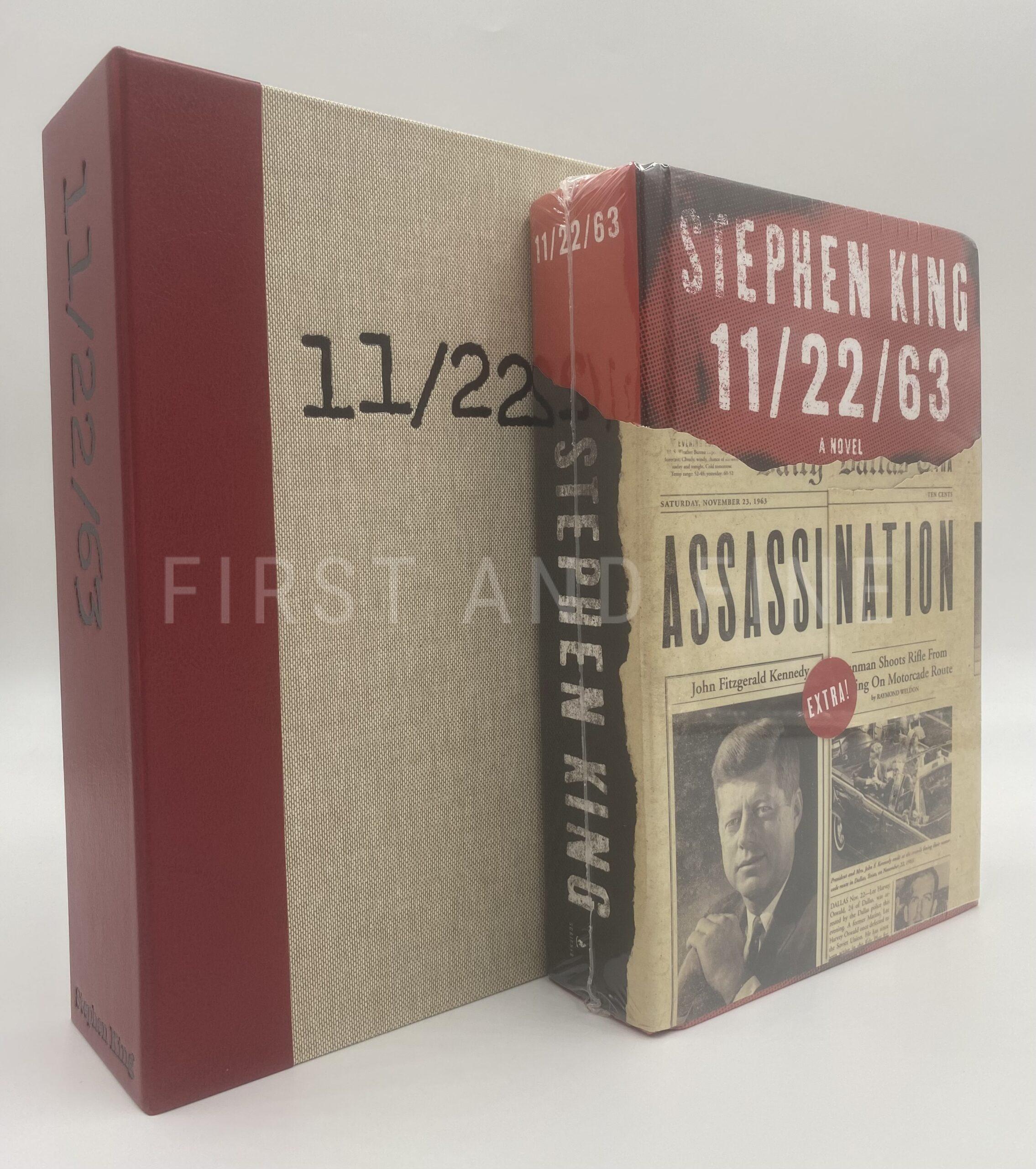 King, Stephen (2011) '11/22/63', US signed limited edition housed in a tray case.