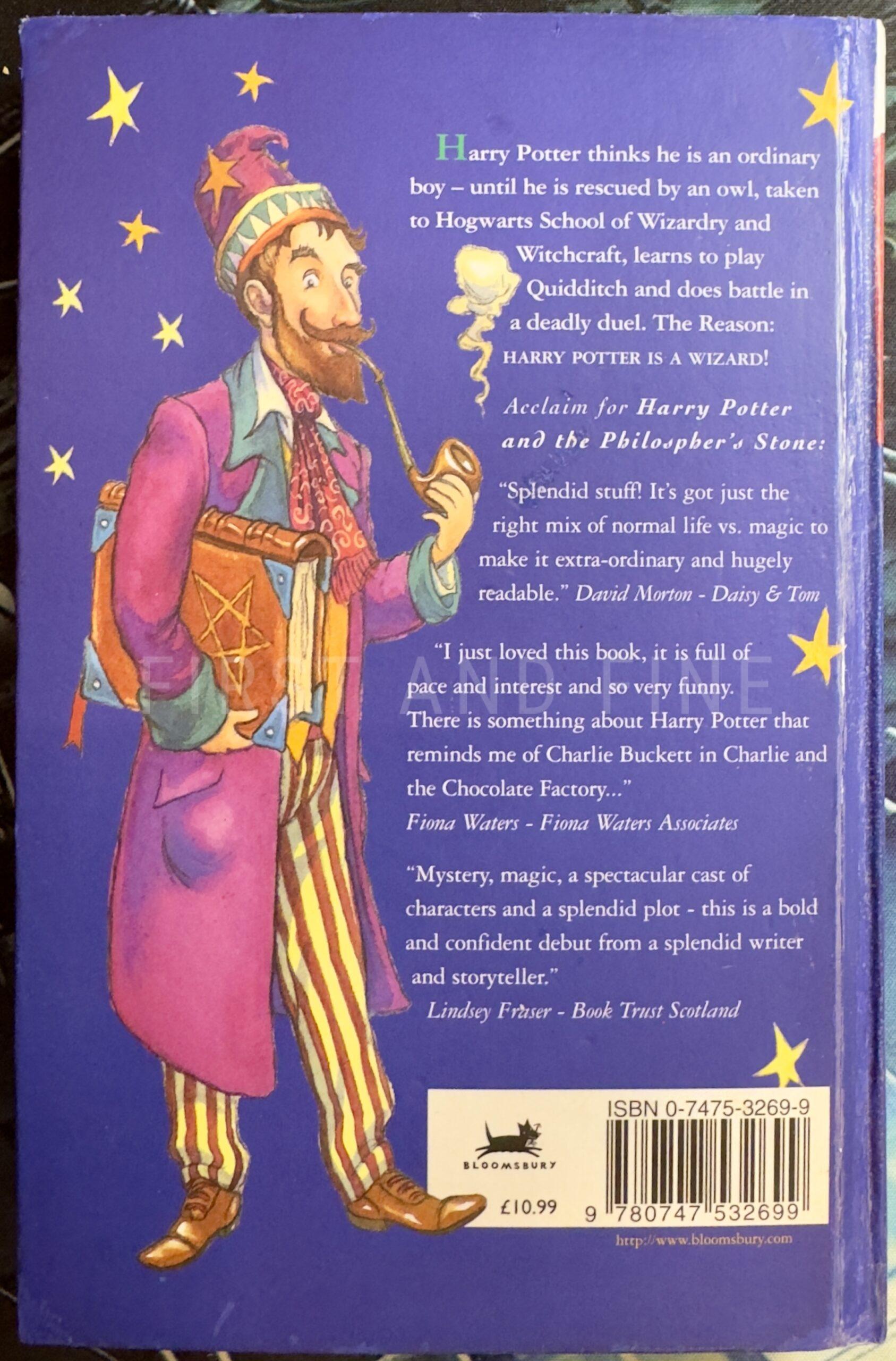 Rowling, J.K. (1997) 'Harry Potter and the Philosopher's Stone', UK first edition set of the first four impressions - Image 6