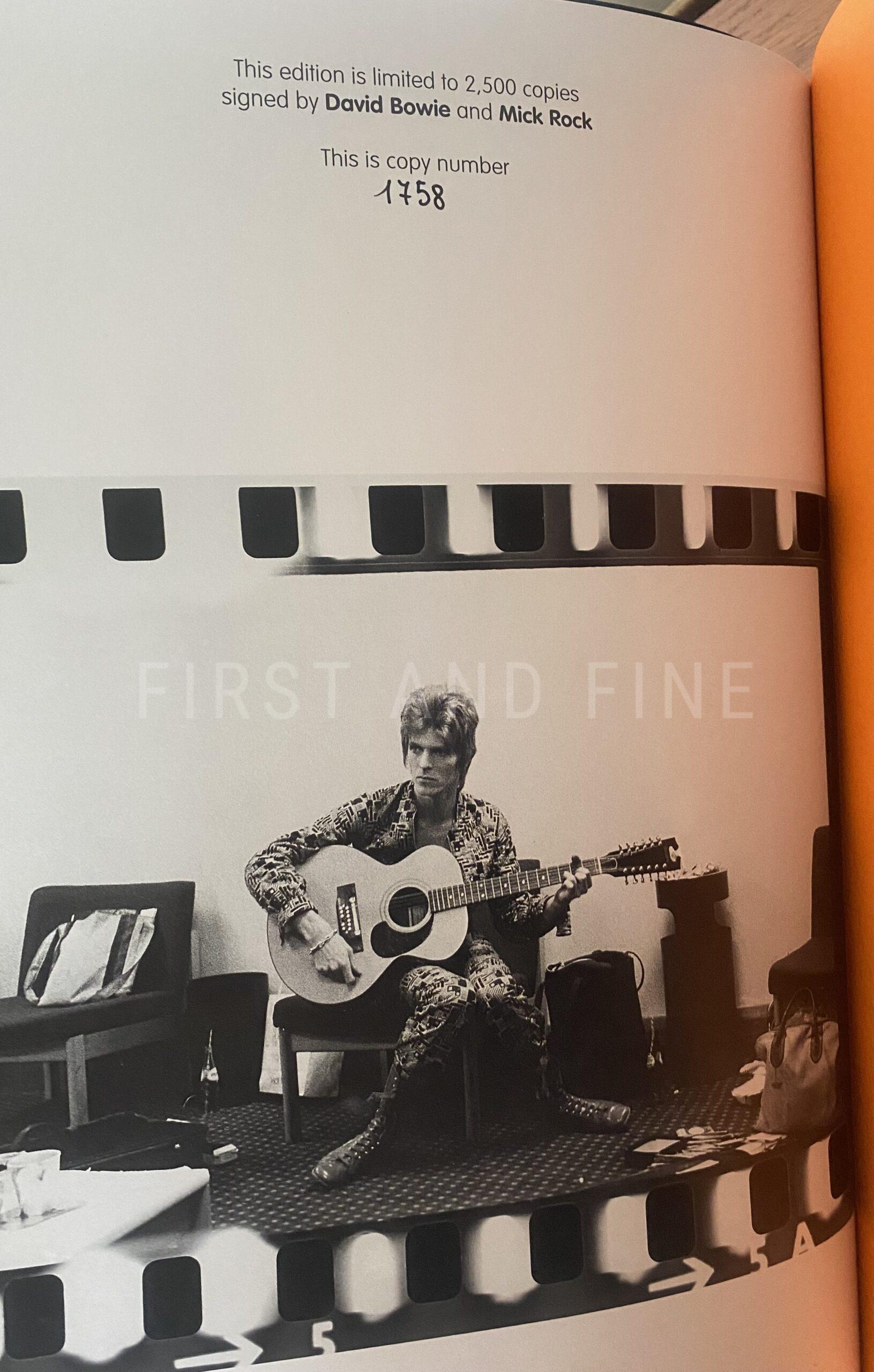 Bowie, Davie; Rock, Mick (2002) 'Moonage Daydream', UK signed limited editions published by Genesis Publications - Image 3