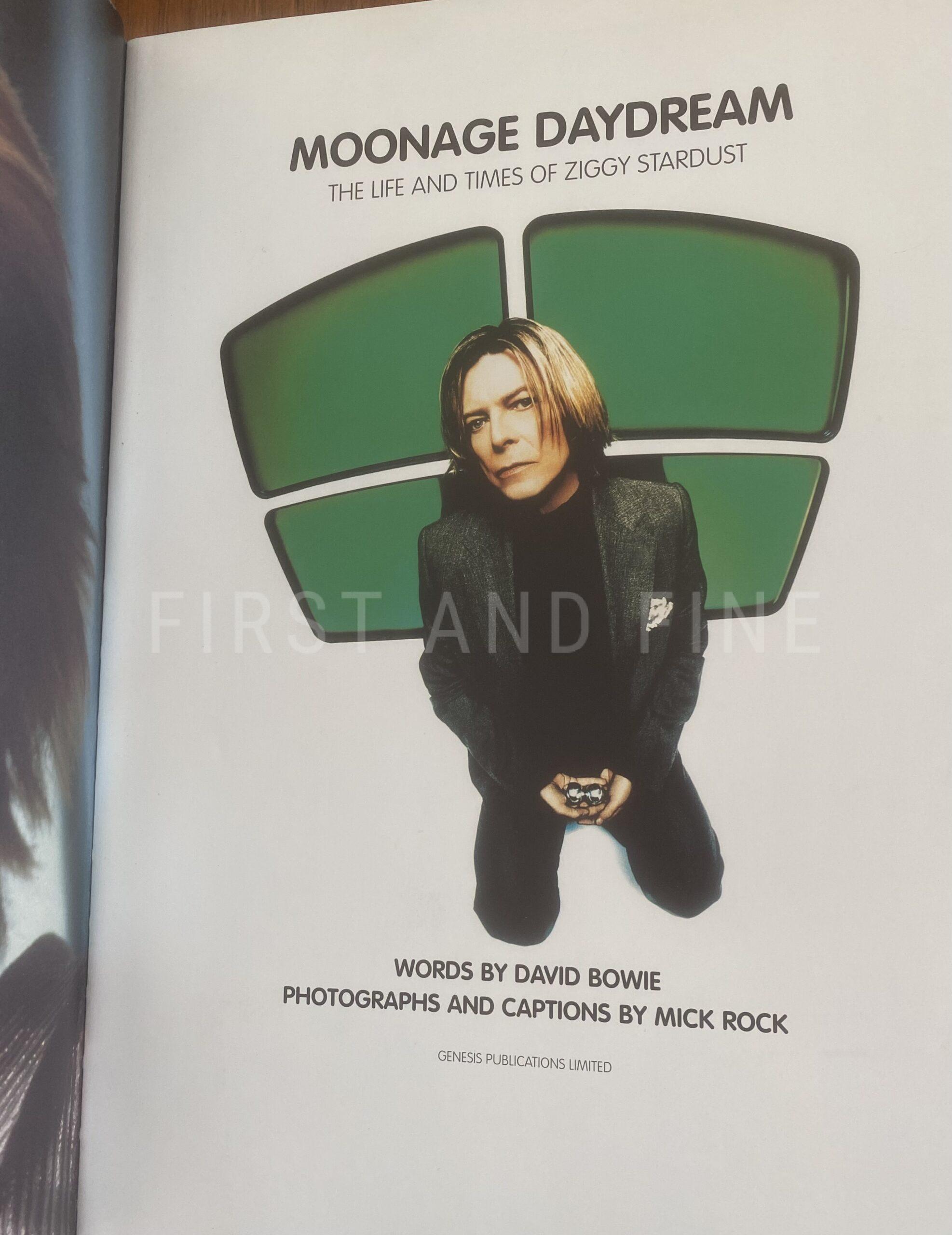 Bowie, Davie; Rock, Mick (2002) 'Moonage Daydream', UK signed limited editions published by Genesis Publications - Image 9