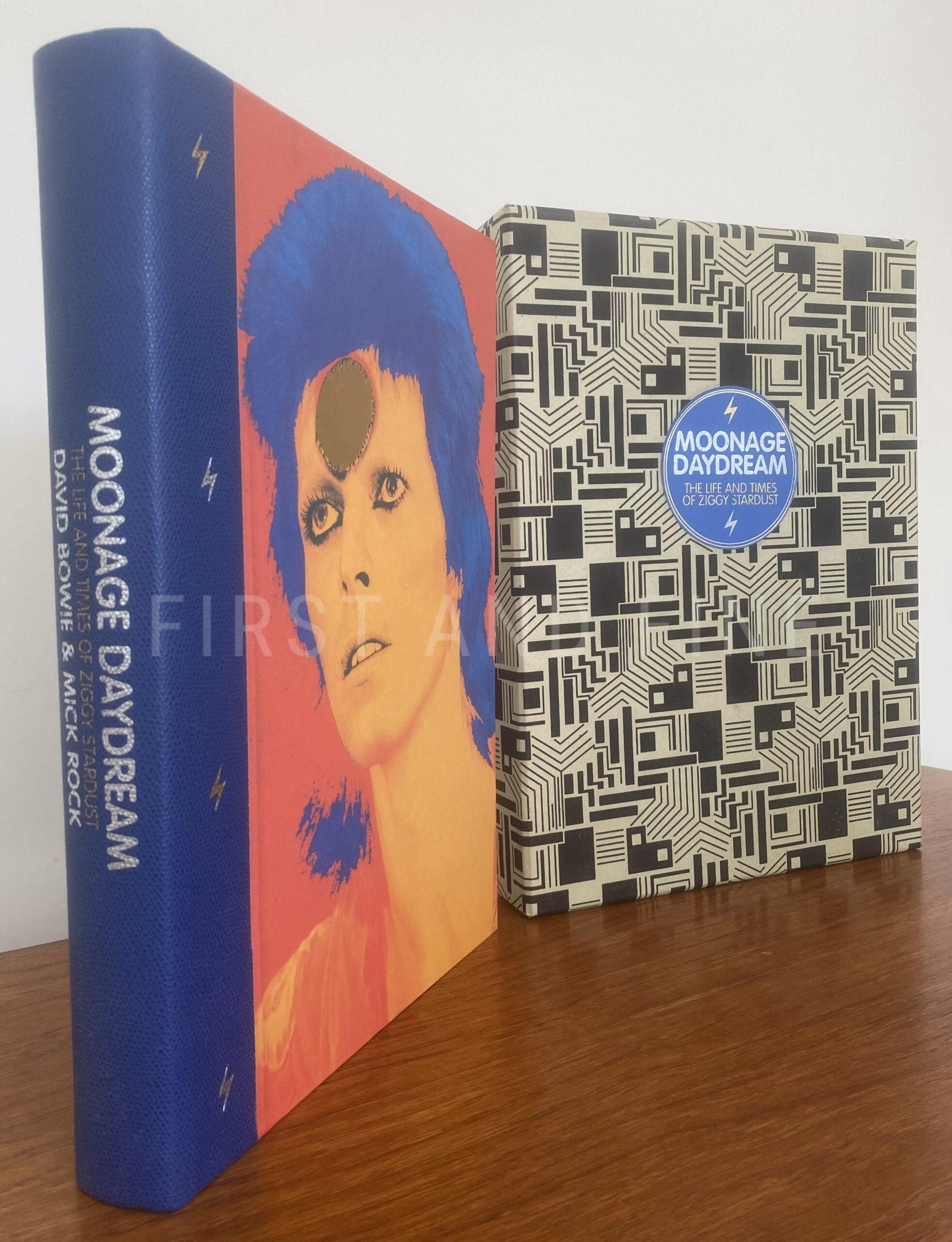 Bowie, Davie; Rock, Mick (2002) 'Moonage Daydream', UK signed limited editions published by Genesis Publications