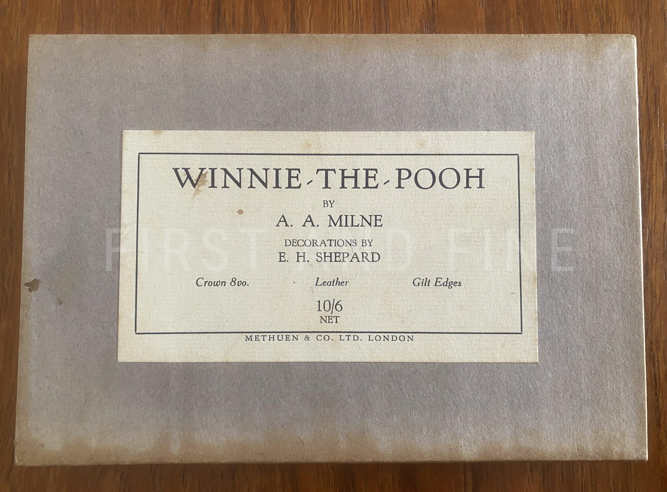 Milne, A.A. (1926) 'Winnie-the-Pooh', UK signed first deluxe edition - Image 9