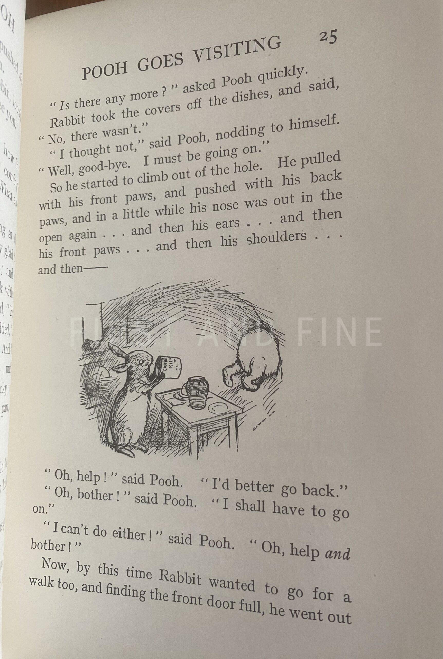 Milne, A.A. (1926) 'Winnie-the-Pooh', UK signed first deluxe edition - Image 16