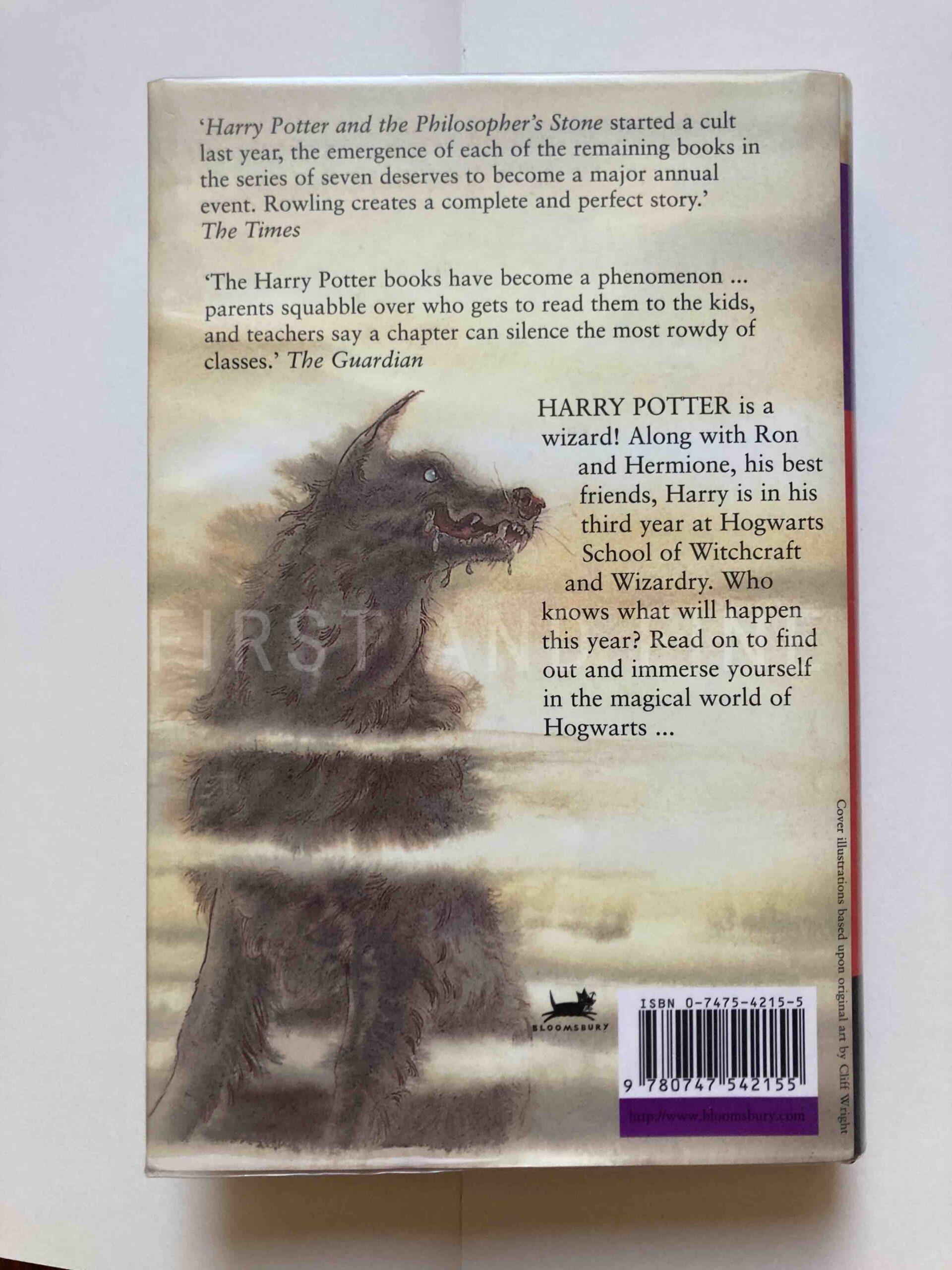 Rowling, J.K. (1999) 'Harry Potter and the Prisoner of Azkaban', UK first edition, first state - Image 5
