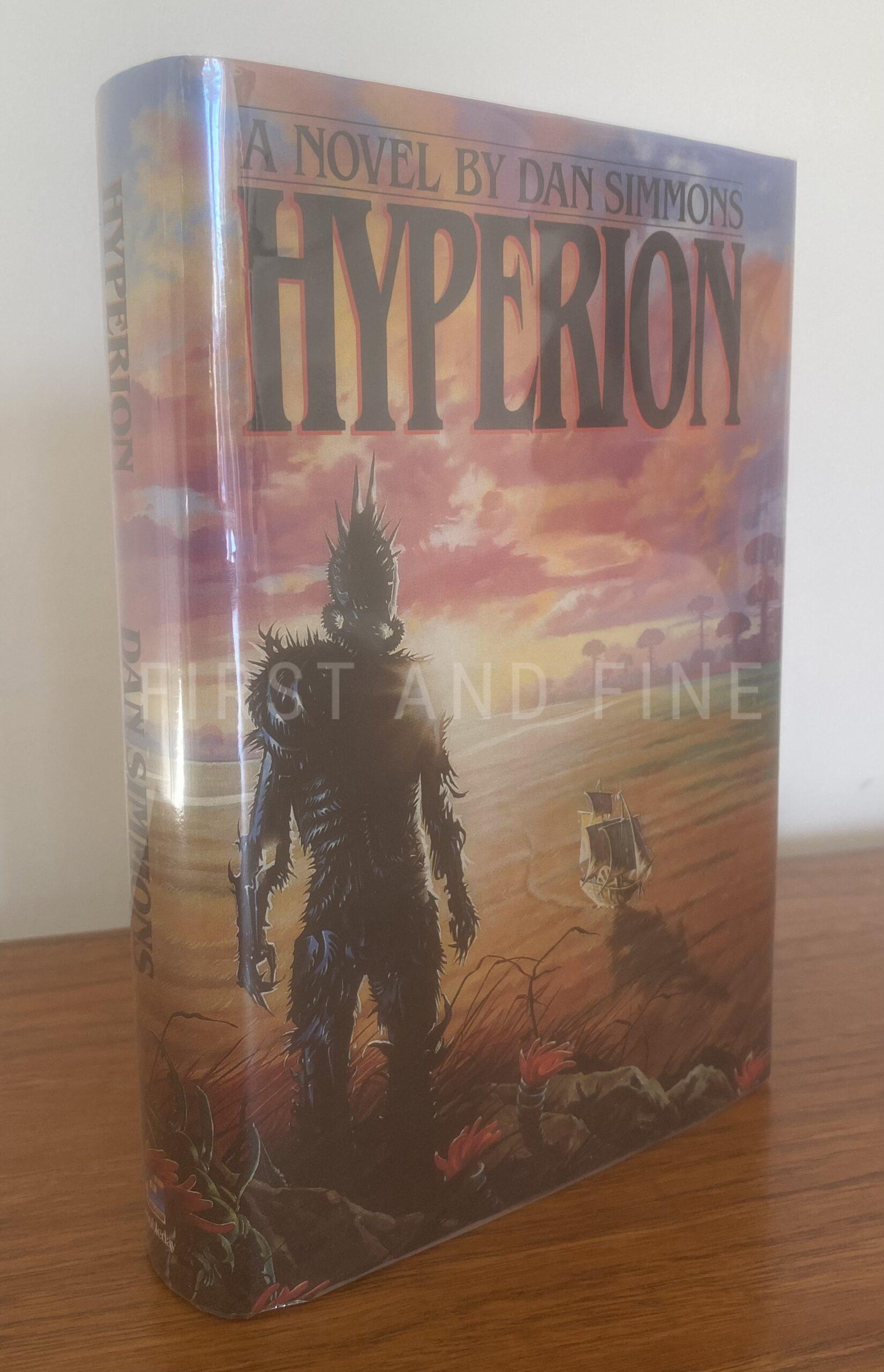 Simmons, Dan (1989) 'Hyperion', US signed and inscribed first edition