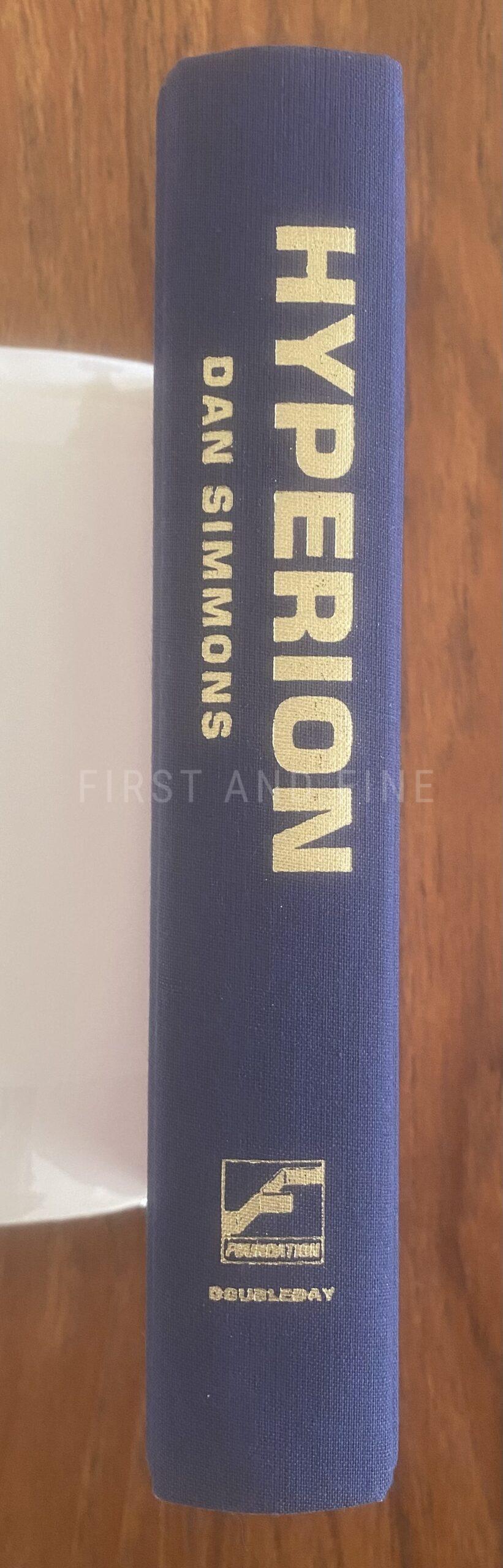 Simmons, Dan (1989) 'Hyperion', US signed and inscribed first edition - Image 6
