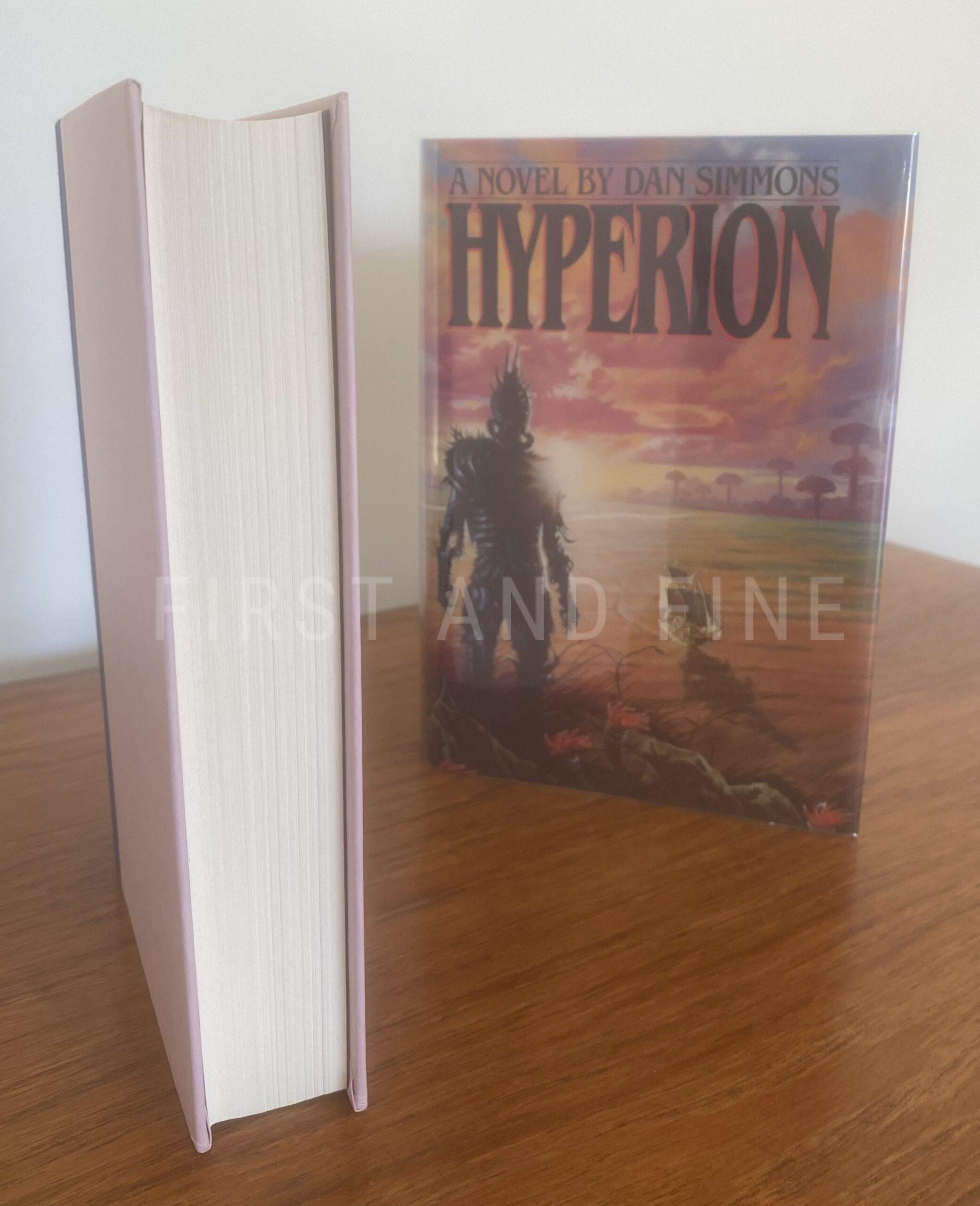 Simmons, Dan (1989) 'Hyperion', US signed and inscribed first edition - Image 10