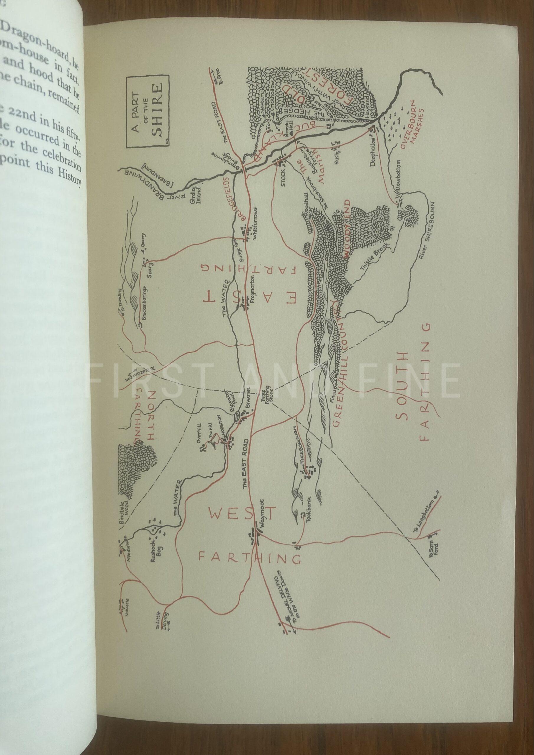 Tolkien, J.R.R. (1954) 'The Fellowship of the Ring' The first volume of The Lord of the Rings, UK first edition - Image 11
