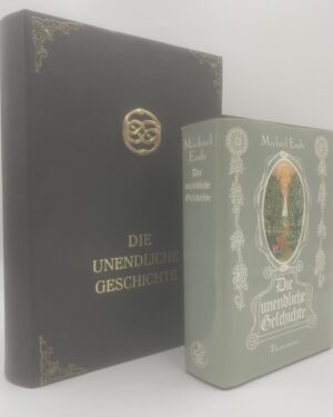 Ende, Michael (1979) 'Die Unendliche Geschichte', true German first edition with signed and inscribed book