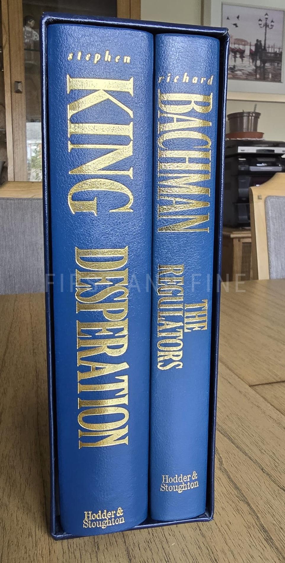 King, Stephen writing as Bachman, Richard (1995) 'Desperation' and 'Regulators', UK signed limited edition