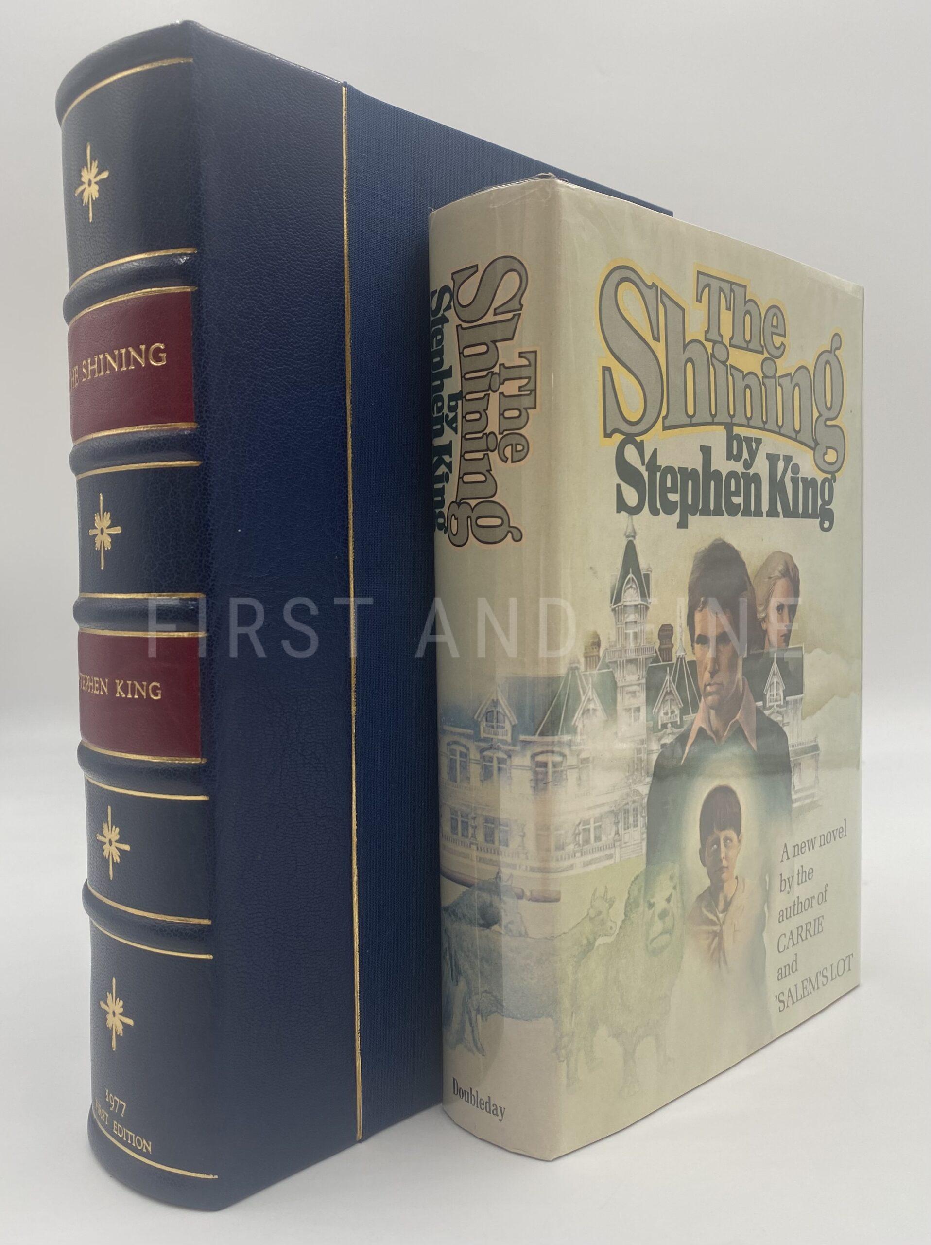 King, Stephen (1977) 'The Shining', US first edition with a signed and inscribed boarding pass