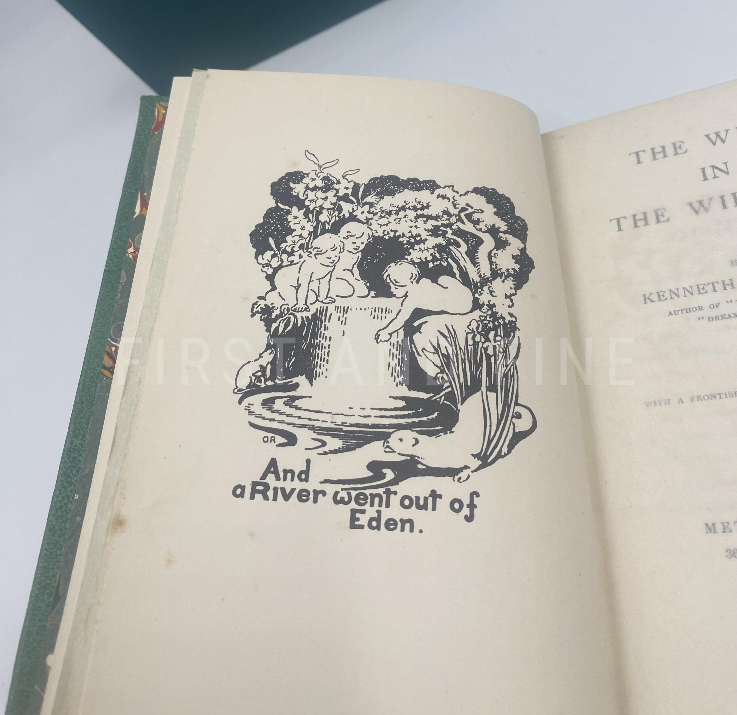 Grahame, Kenneth (1908) 'The WInd in the Willows', UK first edition beautifully rebound in full leather - Image 13