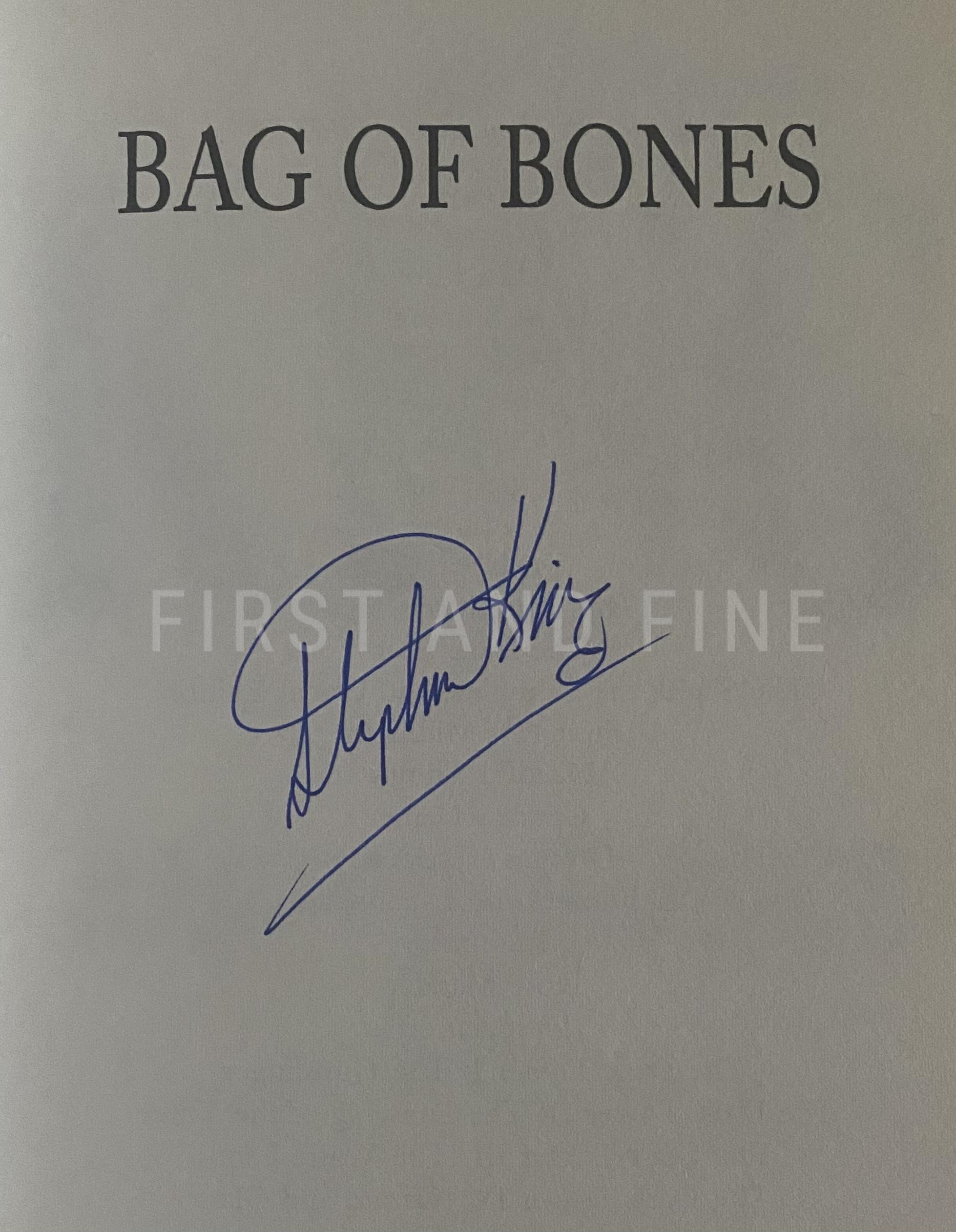 King, Stephen (1998) 'Bag of Bones', UK signed first edition - Image 2