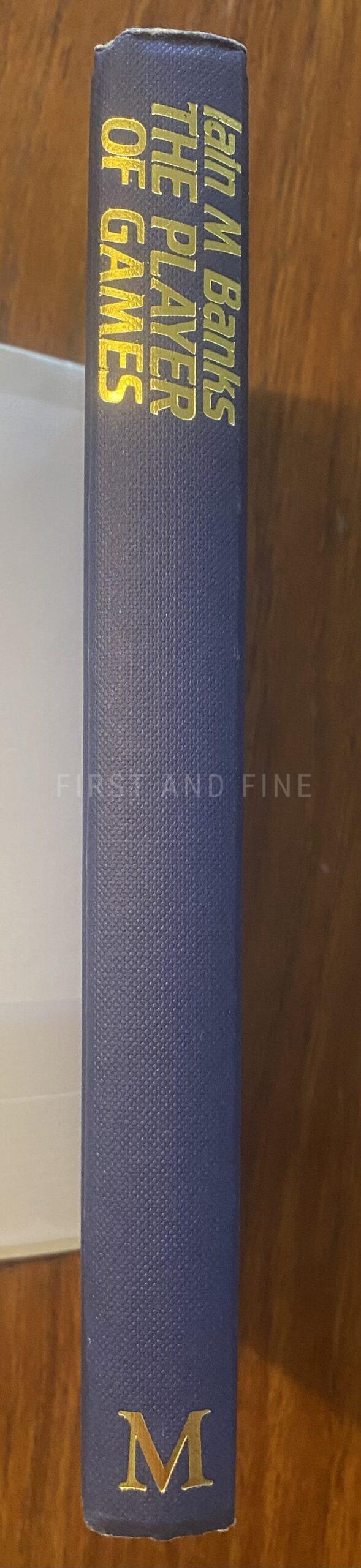 Banks, Iain (1988) 'The Player of Games', UK signed and inscribed first edition - Image 5