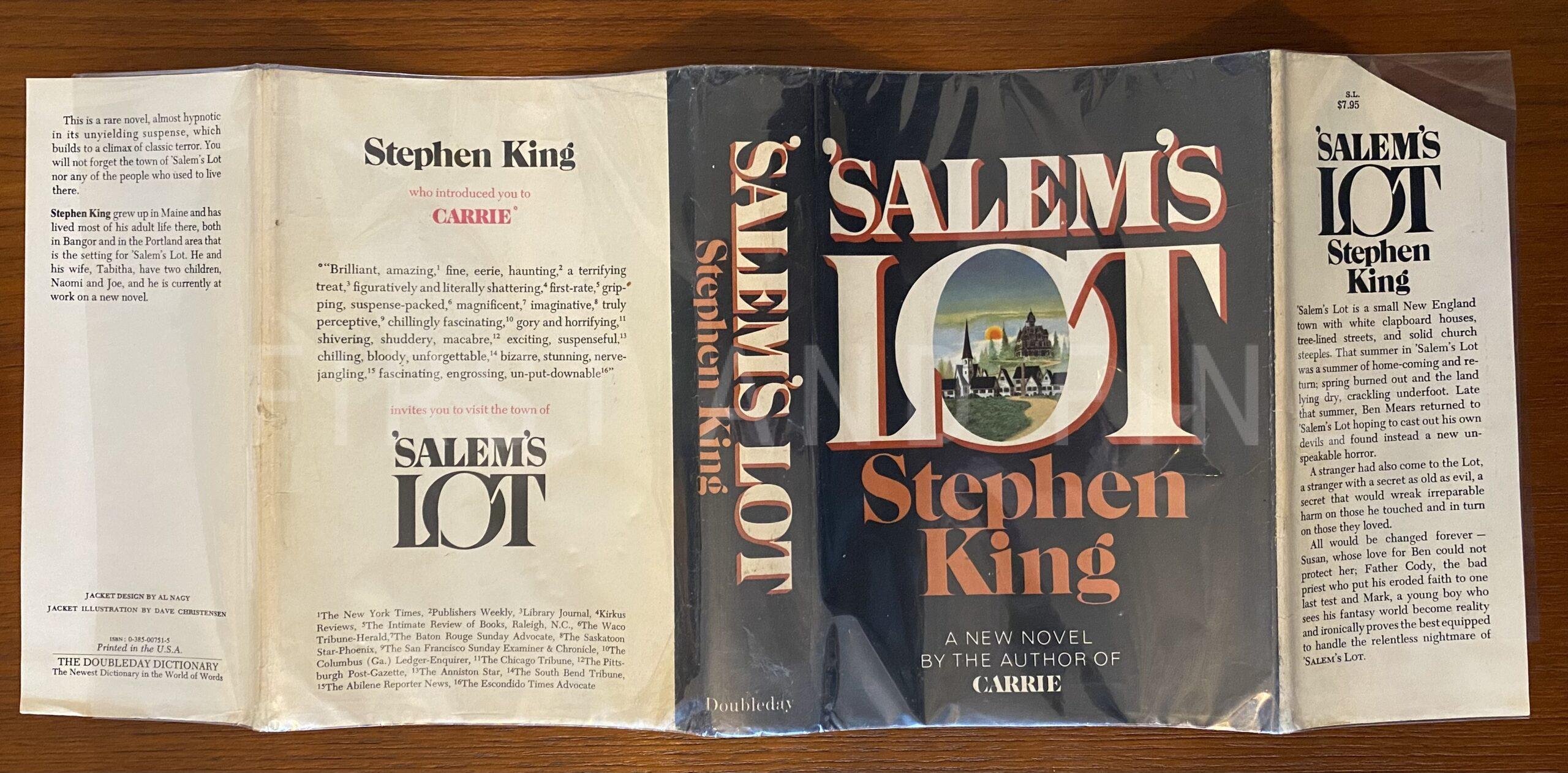 King, Stephen (1975) 'Salem's Lot', US signed first edition - Image 11