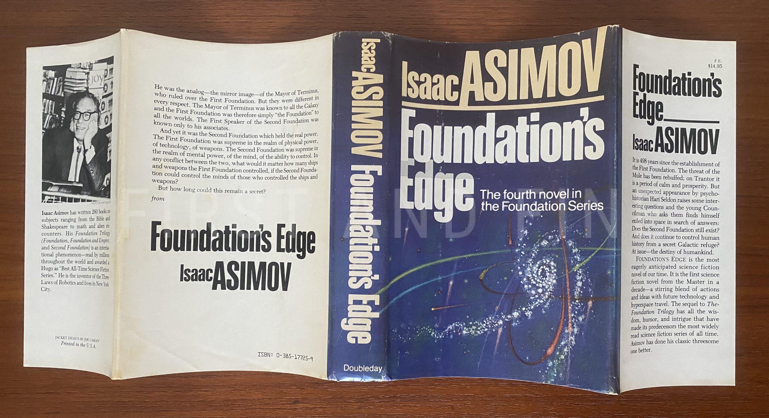 Asimov, Isaac (1982) 'Foundation's Edge', US signed first edition, first state - Image 10