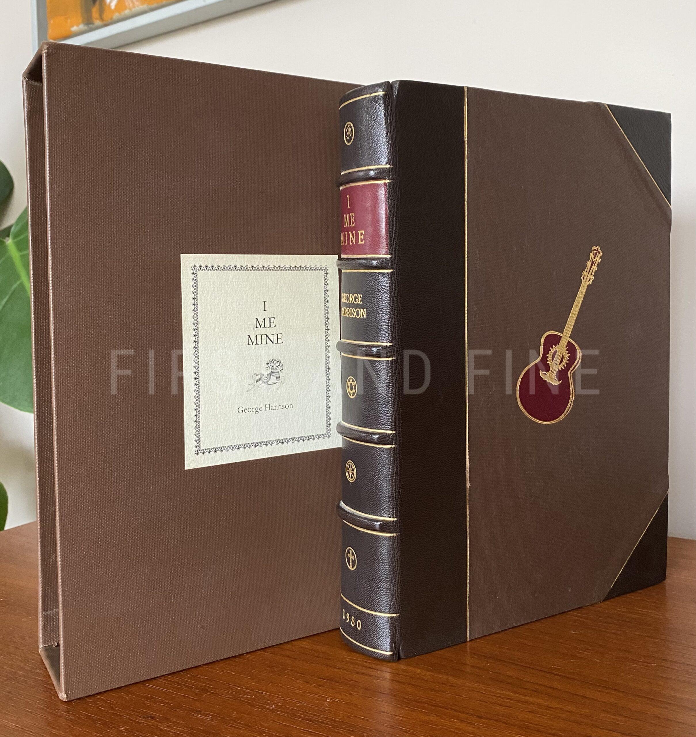 HARRISON, GEORGE (1980) ‘I, ME, MINE’, UK SIGNED LIMITED EDITION, PUBLISHED BY GENESIS PUBLICATIONS
