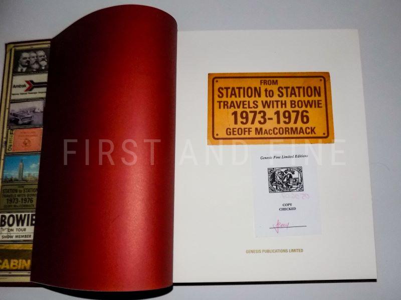 Bowie, David (2007) 'From Station to Station', UK signed deluxe limited edition by Gensis Publications - Image 7