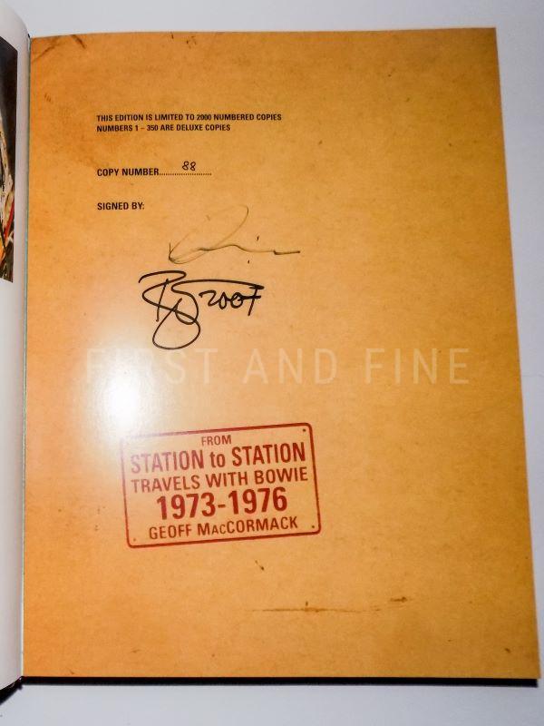 Bowie, David (2007) 'From Station to Station', UK signed deluxe limited edition by Gensis Publications - Image 2