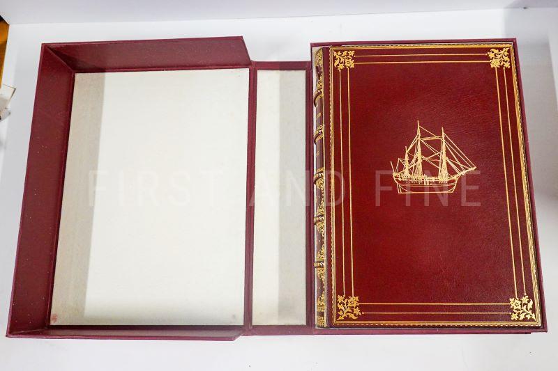 Cook, James (1977) 'The Journal of the HMS Endeavour', UK signed deluxe limited edition bound by Zaehnsdorf - Image 4