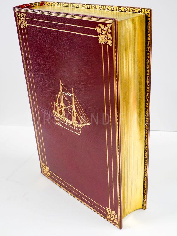 Cook, James (1977) 'The Journal of the HMS Endeavour', UK signed deluxe limited edition bound by Zaehnsdorf - Image 7