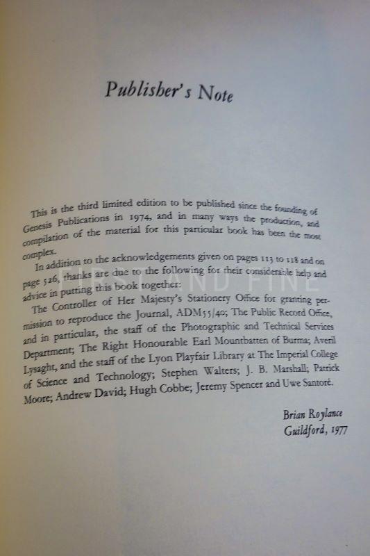 Cook, James (1977) 'The Journal of the HMS Endeavour', UK signed deluxe limited edition bound by Zaehnsdorf - Image 12