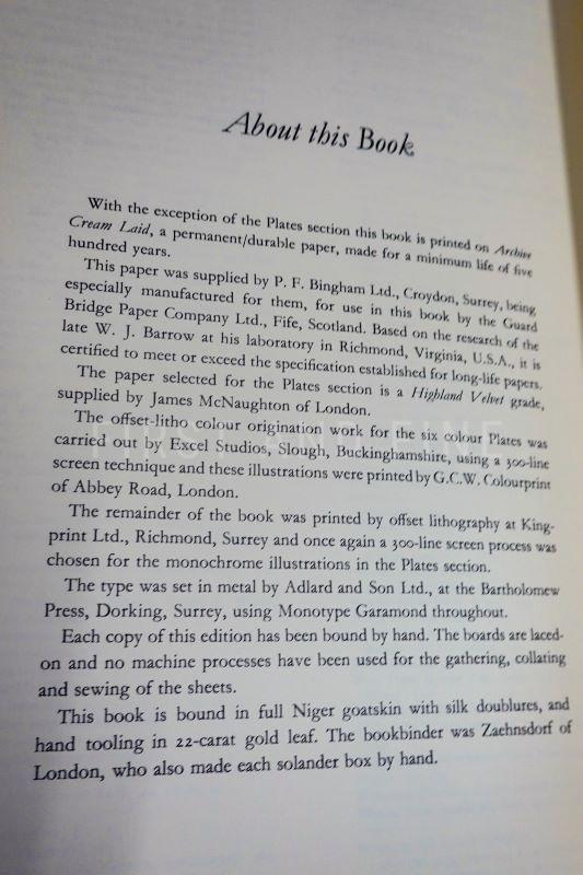 Cook, James (1977) 'The Journal of the HMS Endeavour', UK signed deluxe limited edition bound by Zaehnsdorf - Image 13