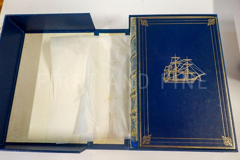Bligh, William (1975) 'The Log of HMS Bounty 1787-89', UK signed deluxe limited edition, bound by Zaehnsdorf - Image 4