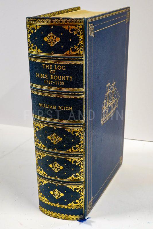 Bligh, William (1975) 'The Log of HMS Bounty 1787-89', UK signed deluxe limited edition, bound by Zaehnsdorf - Image 5