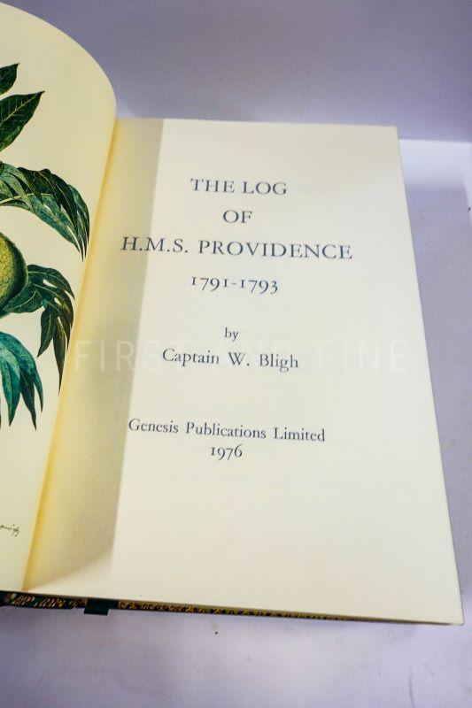 Bligh, William (1976) 'The Log of HMS Providence 1791-93', UK signed deluxe limited edition bound by Zaehnsdorf - Image 10
