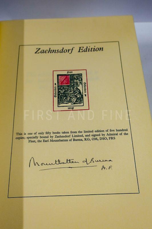 Bligh, William (1976) 'The Log of HMS Providence 1791-93', UK signed deluxe limited edition bound by Zaehnsdorf - Image 2
