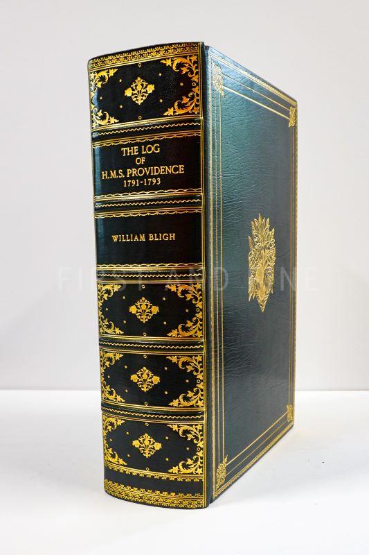 Bligh, William (1976) 'The Log of HMS Providence 1791-93', UK signed deluxe limited edition bound by Zaehnsdorf