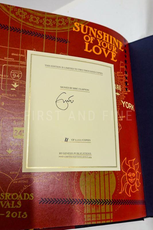 Clapton, Eric (2018) 'Sunshine of Your Love', UK signed deluxe limited edition by Genesis Publications - Image 2