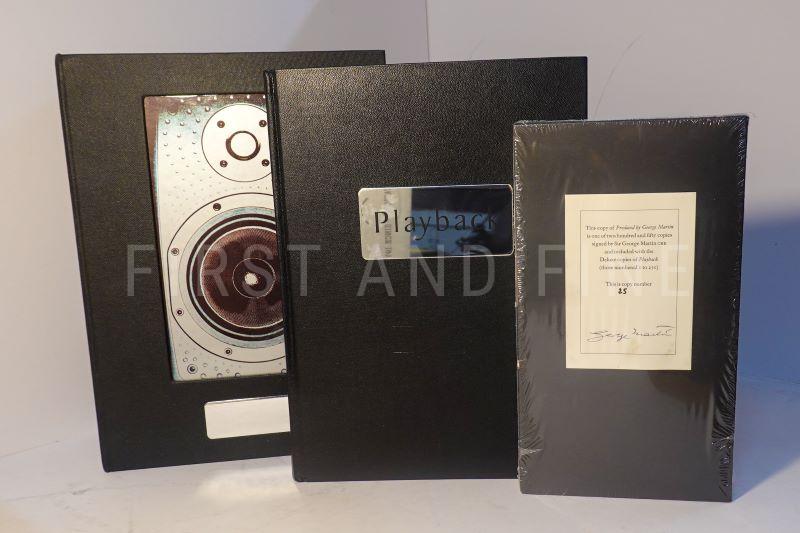 Martin, George (2002) 'Playback', UK deluxe limited edition by Genesis Publications