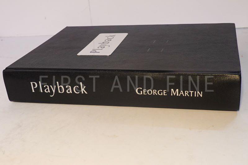 Martin, George (2002) 'Playback', UK deluxe limited edition by Genesis Publications - Image 8