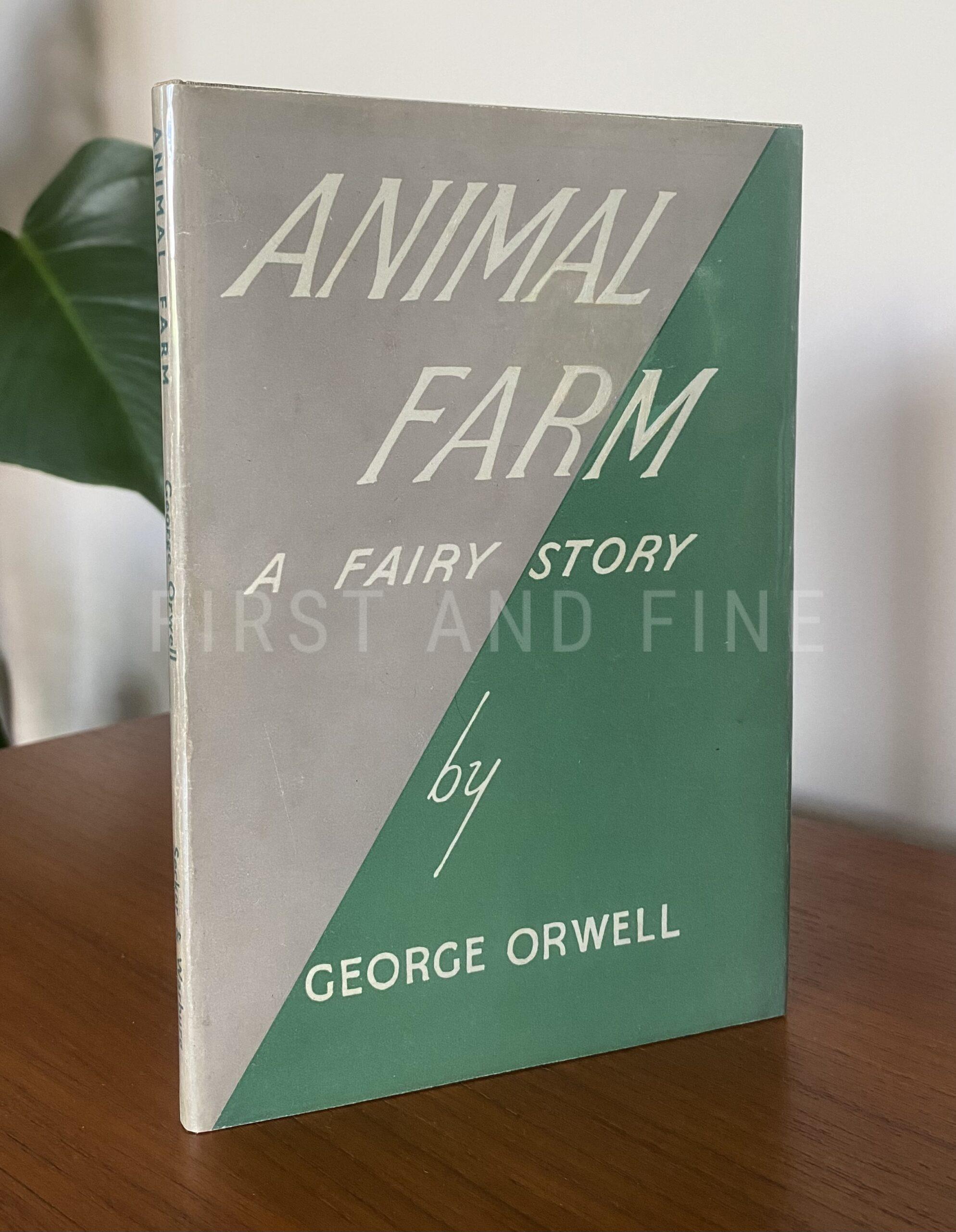 Orwell, George (1945) 'Animal Farm', UK first edition in the original first state dust jacket