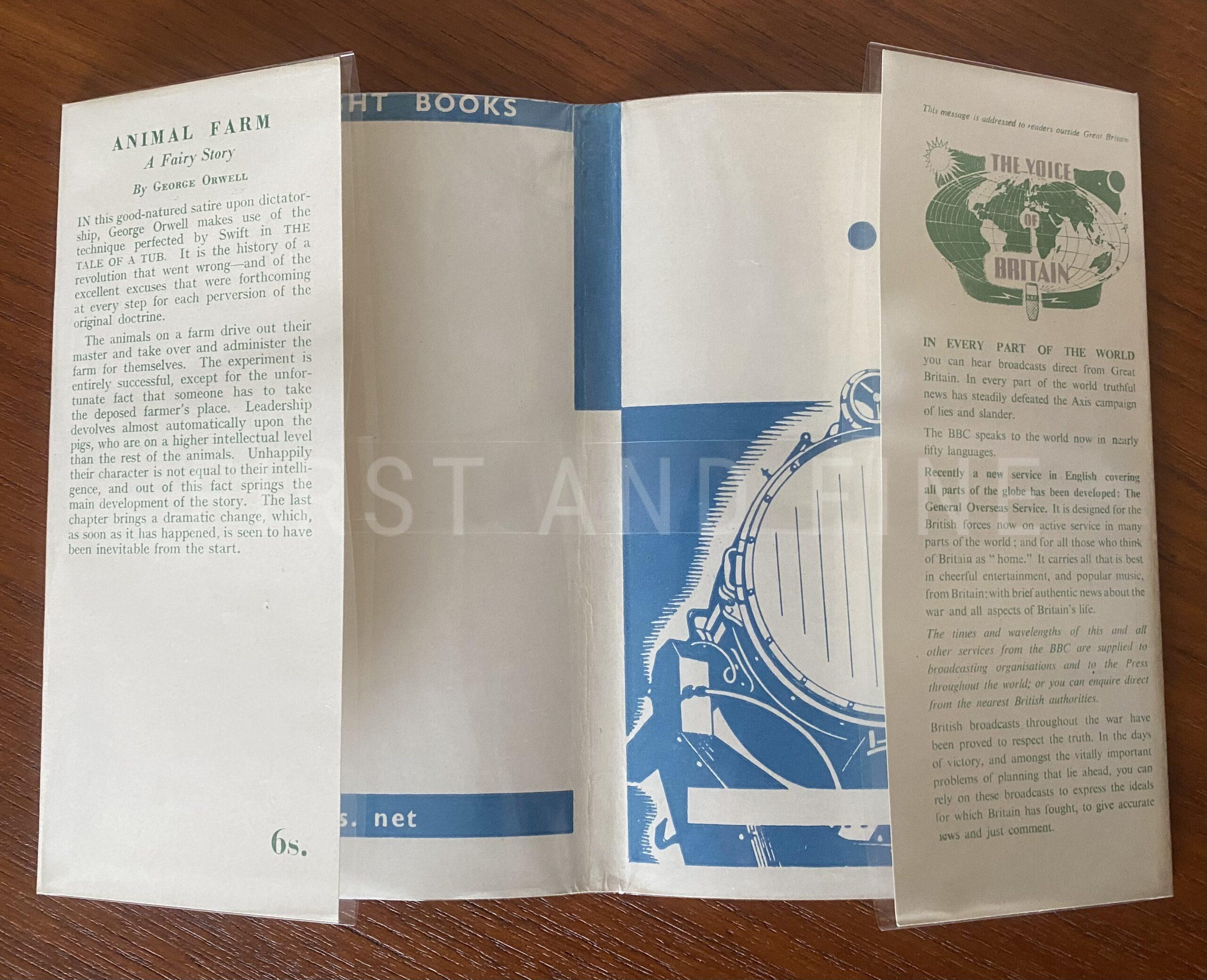 Orwell, George (1945) 'Animal Farm', UK first edition in the original first state dust jacket - Image 10