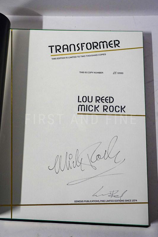Reed, Lou (2013) 'Transformer', UK signed deluxe limited edition - Image 2
