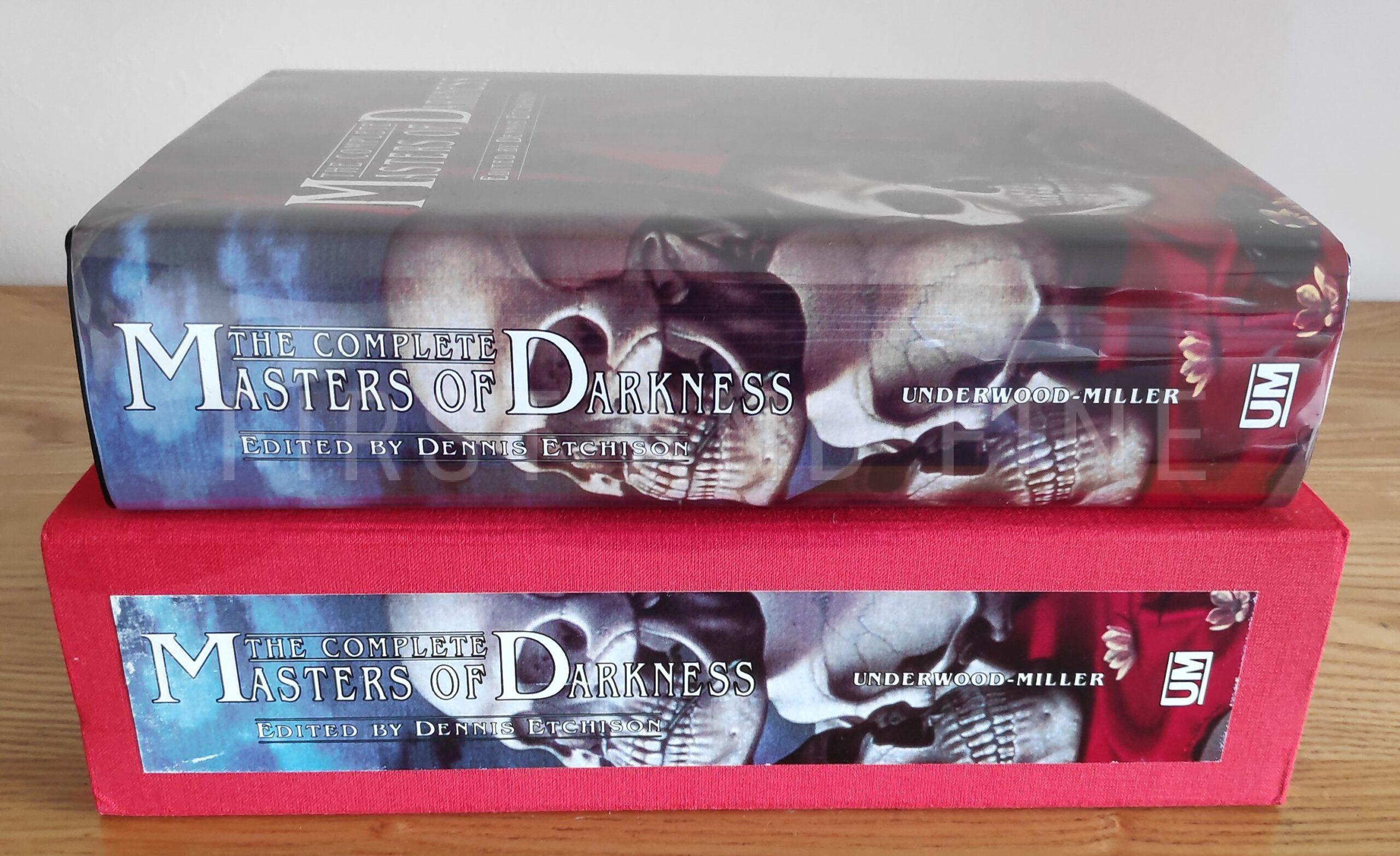 Etchison, Dennis (1991) 'The Complete Masters of Darkness', US signed limited edition, signed by Stephen King et al.
