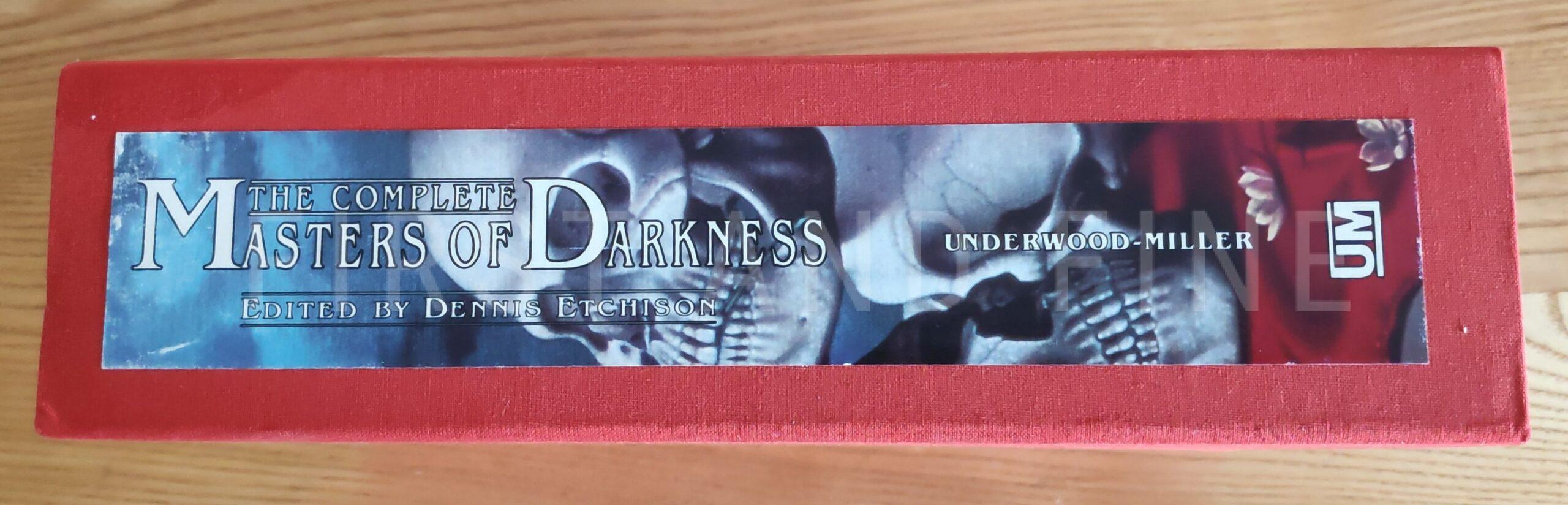 Etchison, Dennis (1991) 'The Complete Masters of Darkness', US signed limited edition, signed by Stephen King et al. - Image 8