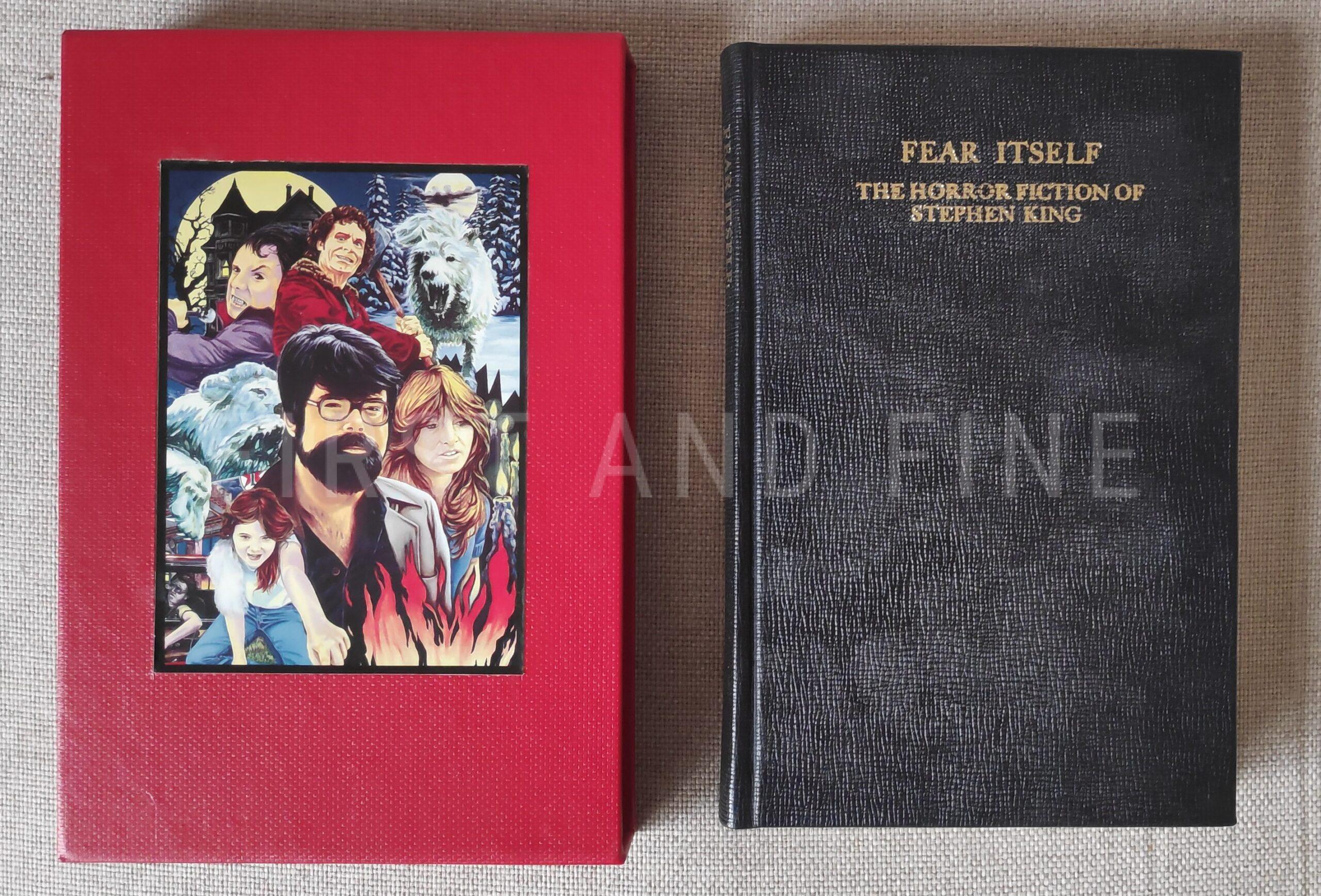 Underwood, Tim; and Miller, Chuck (eds); King, Stephen (1982) 'Fear Itself: The Horror Fiction of Stephen King', signed limited edition, presentation copy also signed by George Romero