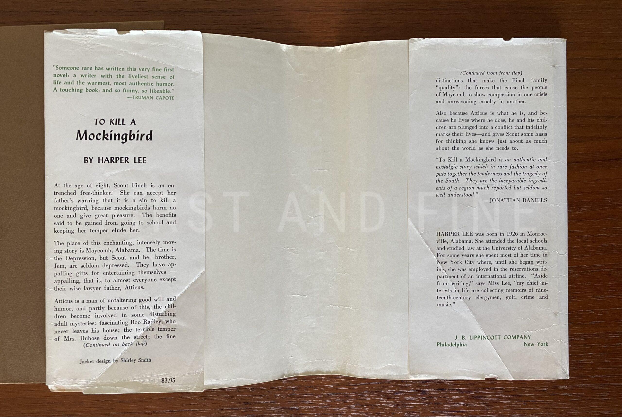 Lee, Harper (1960) 'To Kill a Mockingbird', US signed and inscribed first edition - Image 11