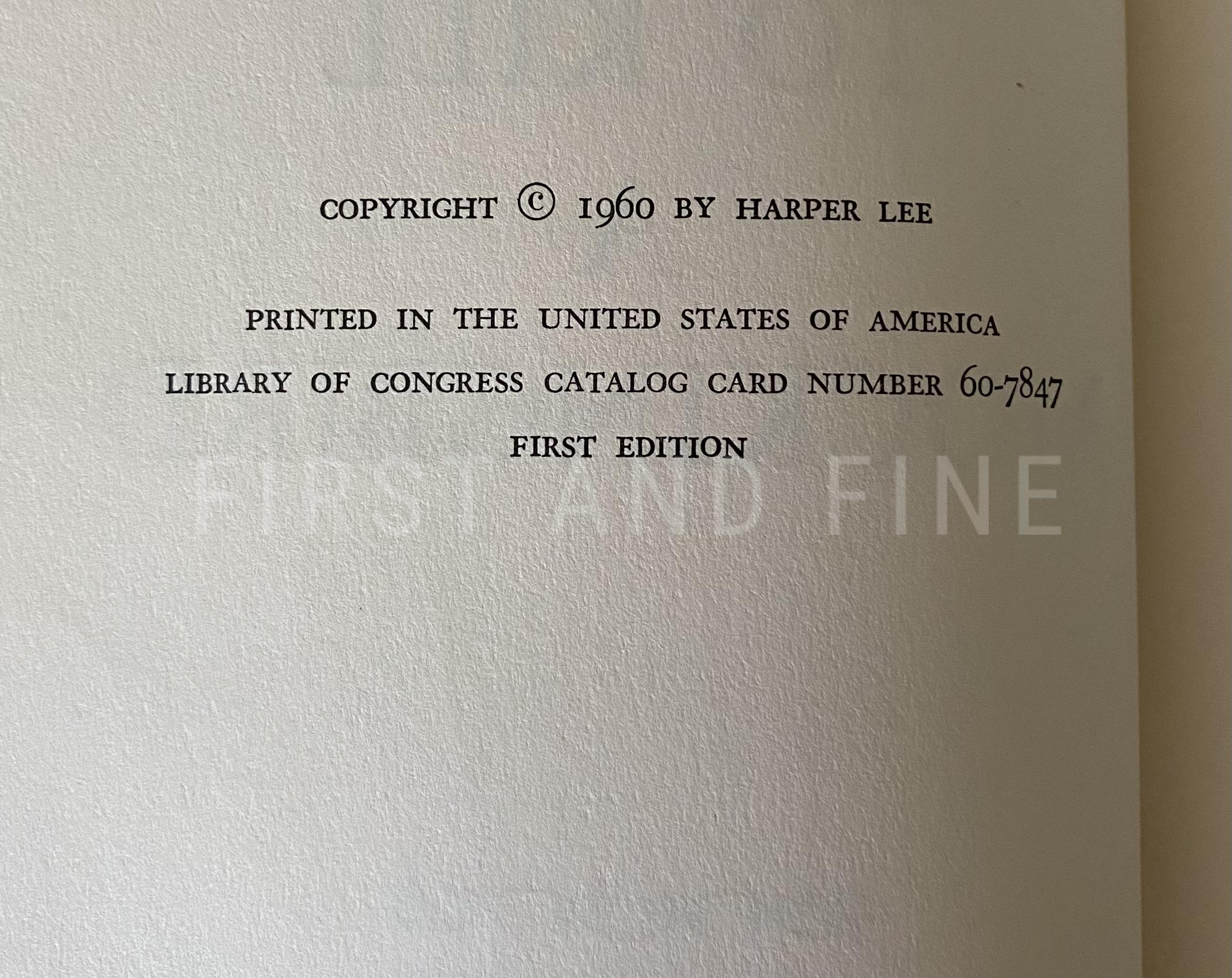 Lee, Harper (1960) 'To Kill a Mockingbird', US signed and inscribed first edition - Image 3