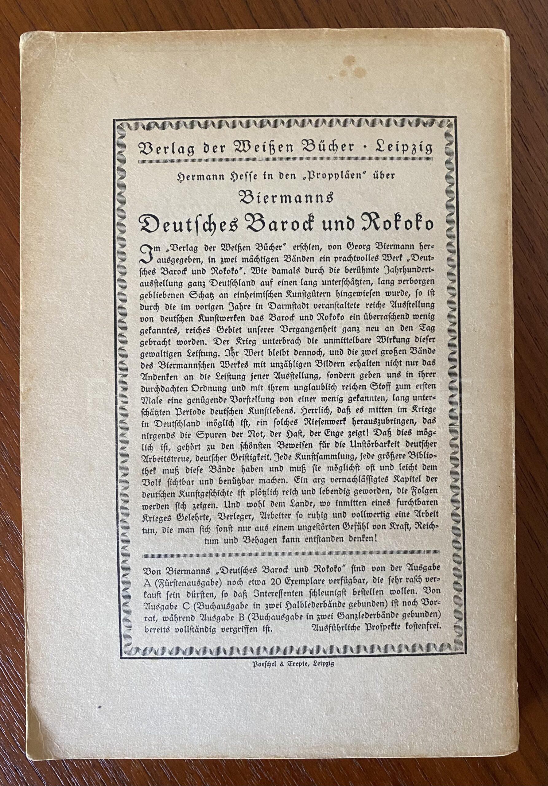 Kafka, Franz (1915) 'Die Verwandlung / Metamorphosis', true first edition/ publication in the original German language - Image 8