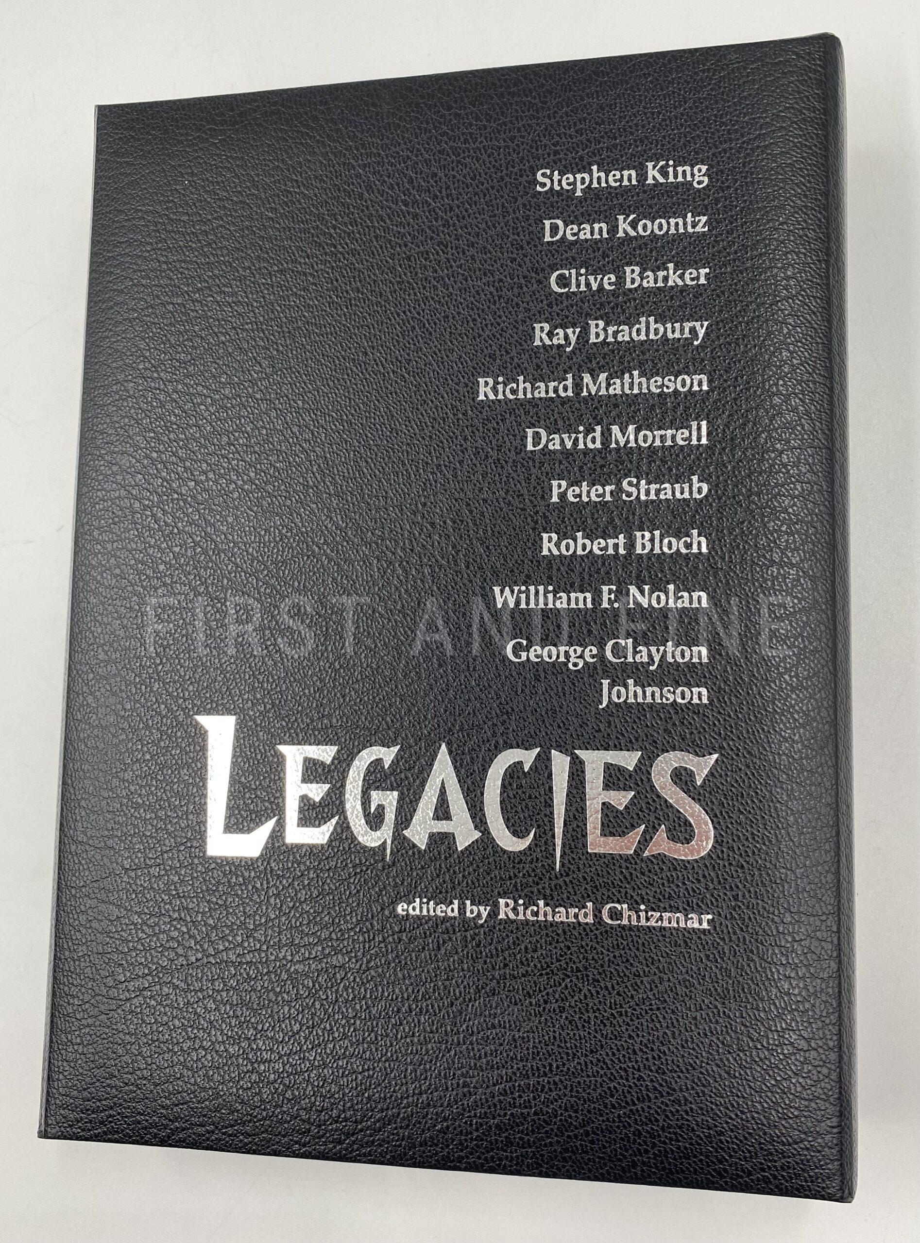 Richard Chizmar (editor, 2010); King, Stephen (author et al.) ‘Legacies‘, US signed lettered limited edition - Image 9