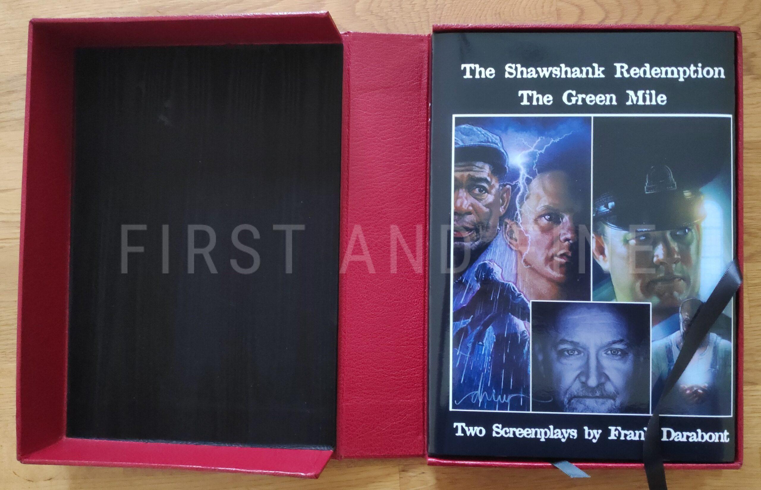 Blue, Tyson (editor) (2020) 'Hope and Miracles - Two Screenplays by Frank Darabont: The Shawshank Redemption and the Green Mile', US signed deluxe (lettered) limited edition, signed by Stephen King, Tom Hanks, Morgan Freeman and others - Image 8