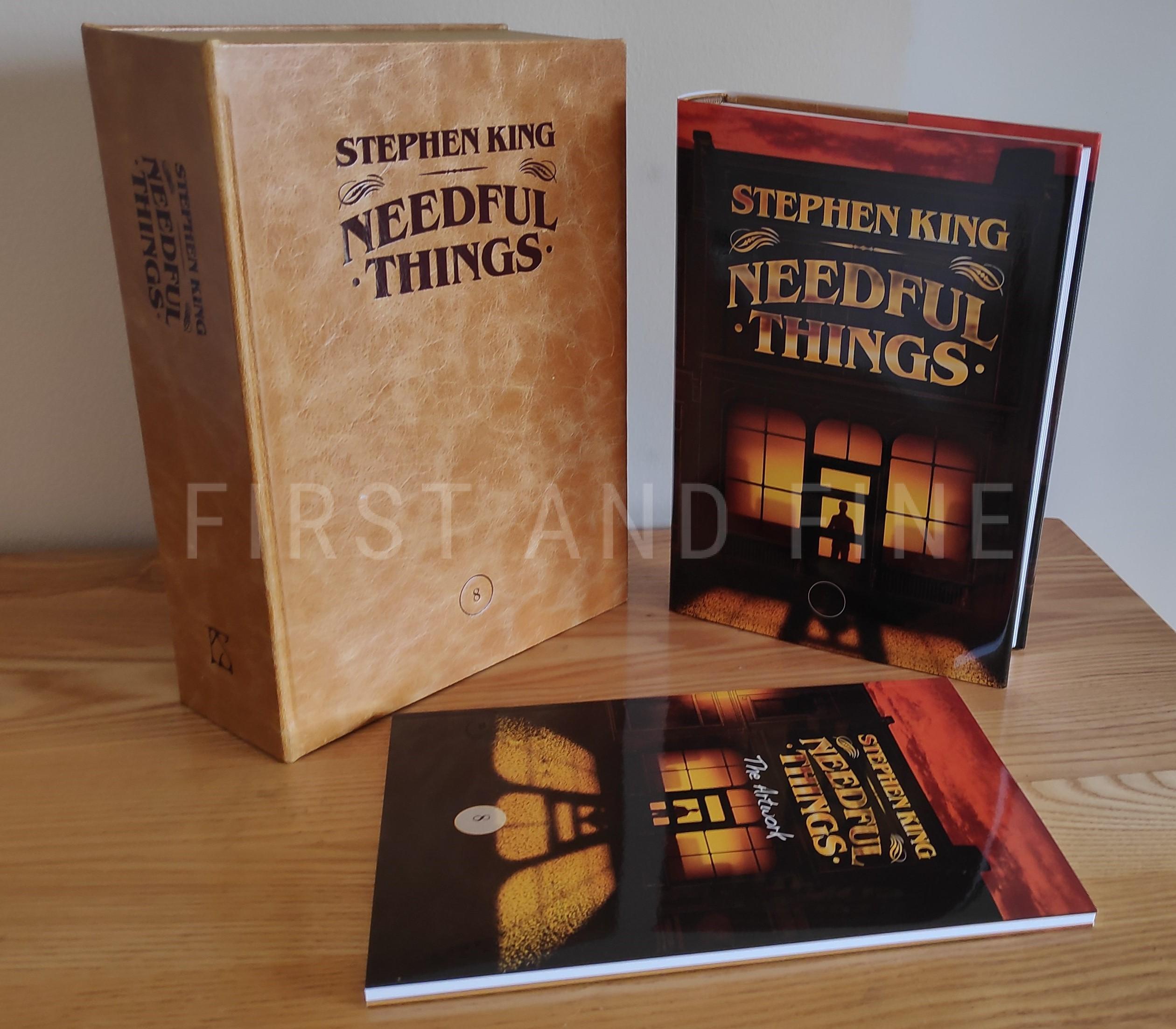 King, Stephen (2023) 'Neeful Things', UK signed deluxe limited edition